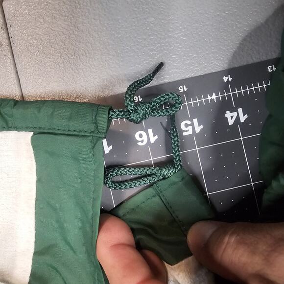 Vintage Hilton Apparel Jacket XL Green 80s Windbreaker Workwear Dad Grandpa - Picture 12 of 12